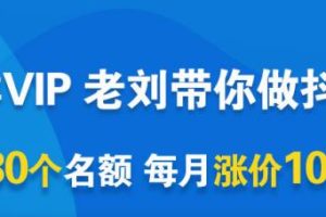 一洋电商抖音VIP，每月集训课 实时答疑 资源共享 联盟合作价值580元