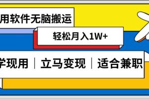 低密度新赛道 视频无脑搬 一天1000+几分钟一条原创视频 零成本零门槛超简单