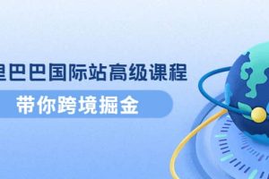 阿里巴巴国际站高级课程：带你跨境掘金，选品+优化+广告+推广