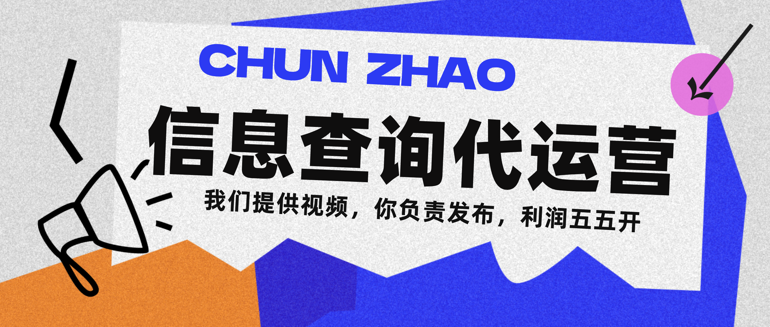 信息查询代运营小众蓝海爆款项目，每天发发视频，单日稳定变现500+ - 文章缩略图